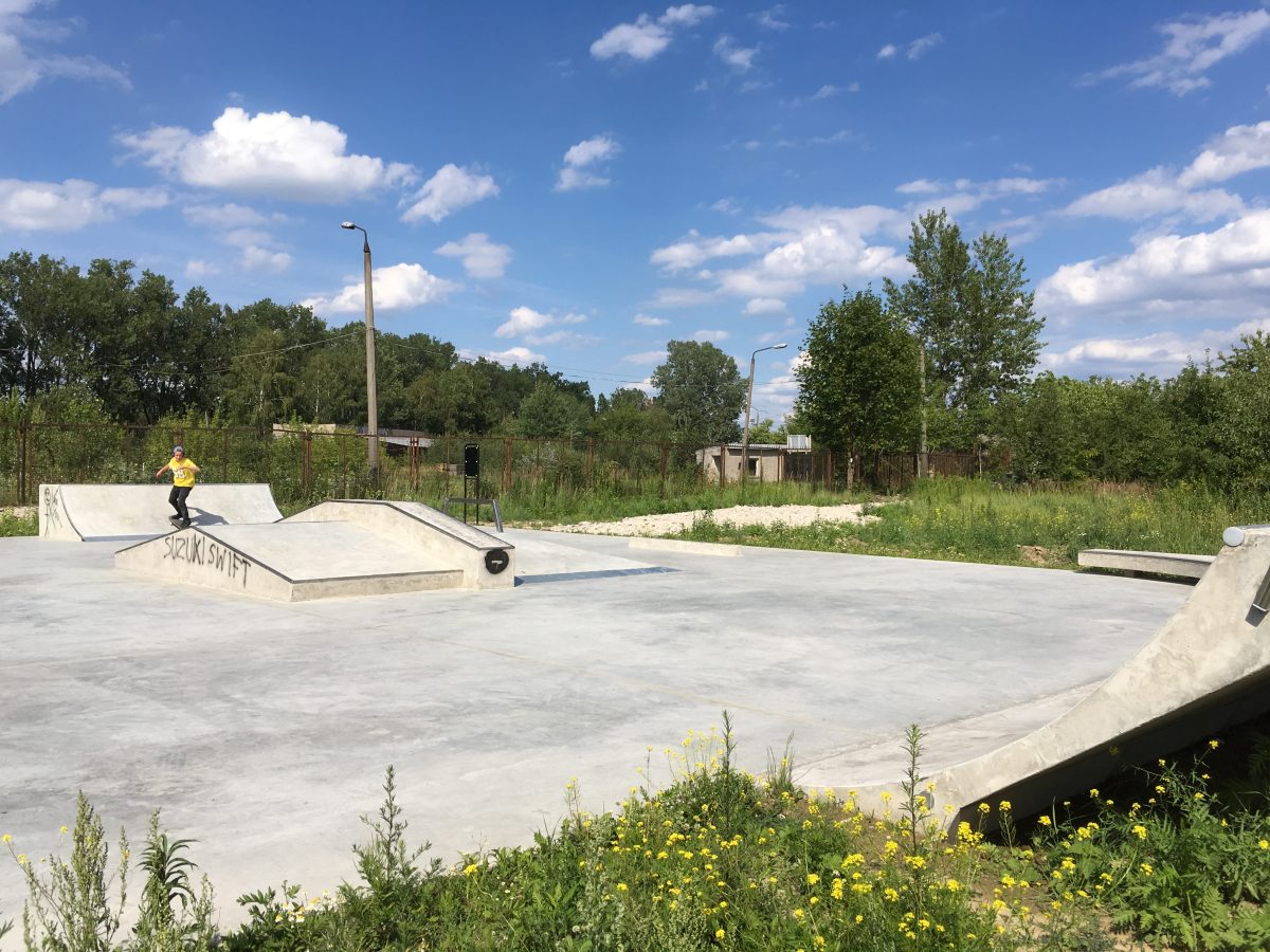 Skatepark na Chrościckiego otwarty