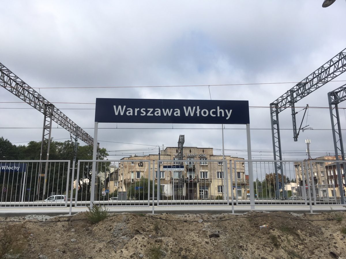 Powrót pociągów na stację Warszawa Włochy