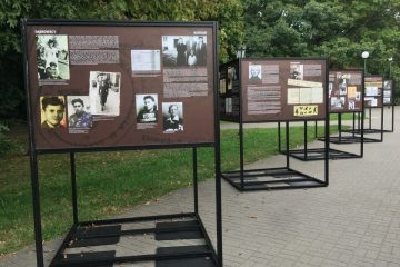 Wystawa w Parku Kombatantów: „Ludność powstańczej Warszawy w KL Auschwitz”