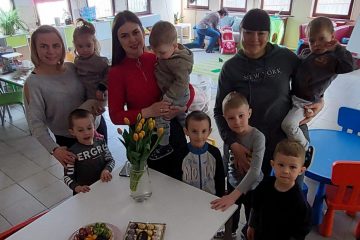 Działalność naszego punktu dla ukraińskich dzieci na ul. Rybnickiej
